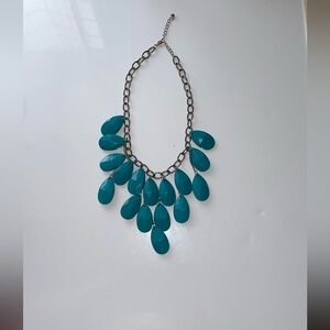 Teal Statement Necklace